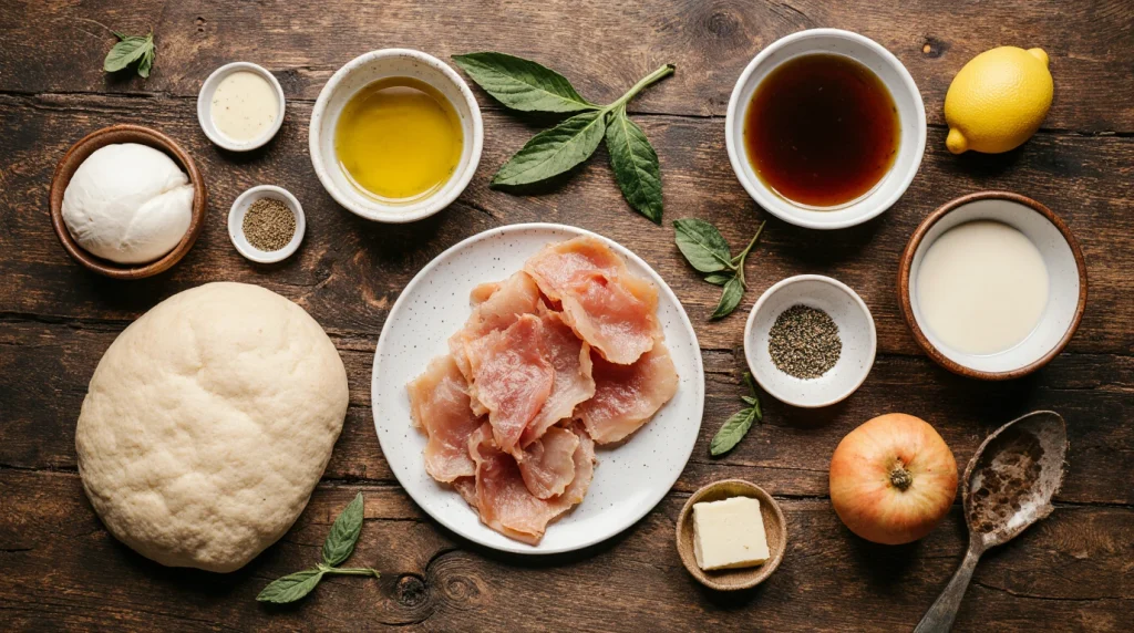 Saltimbocca-Pizza