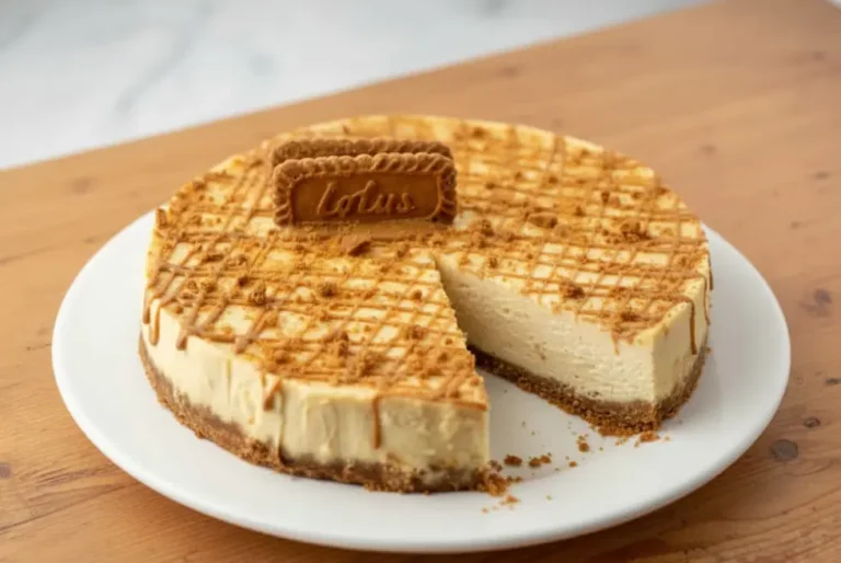 Biscoff Cheesecake with 4 Simple No-Bake Techniques