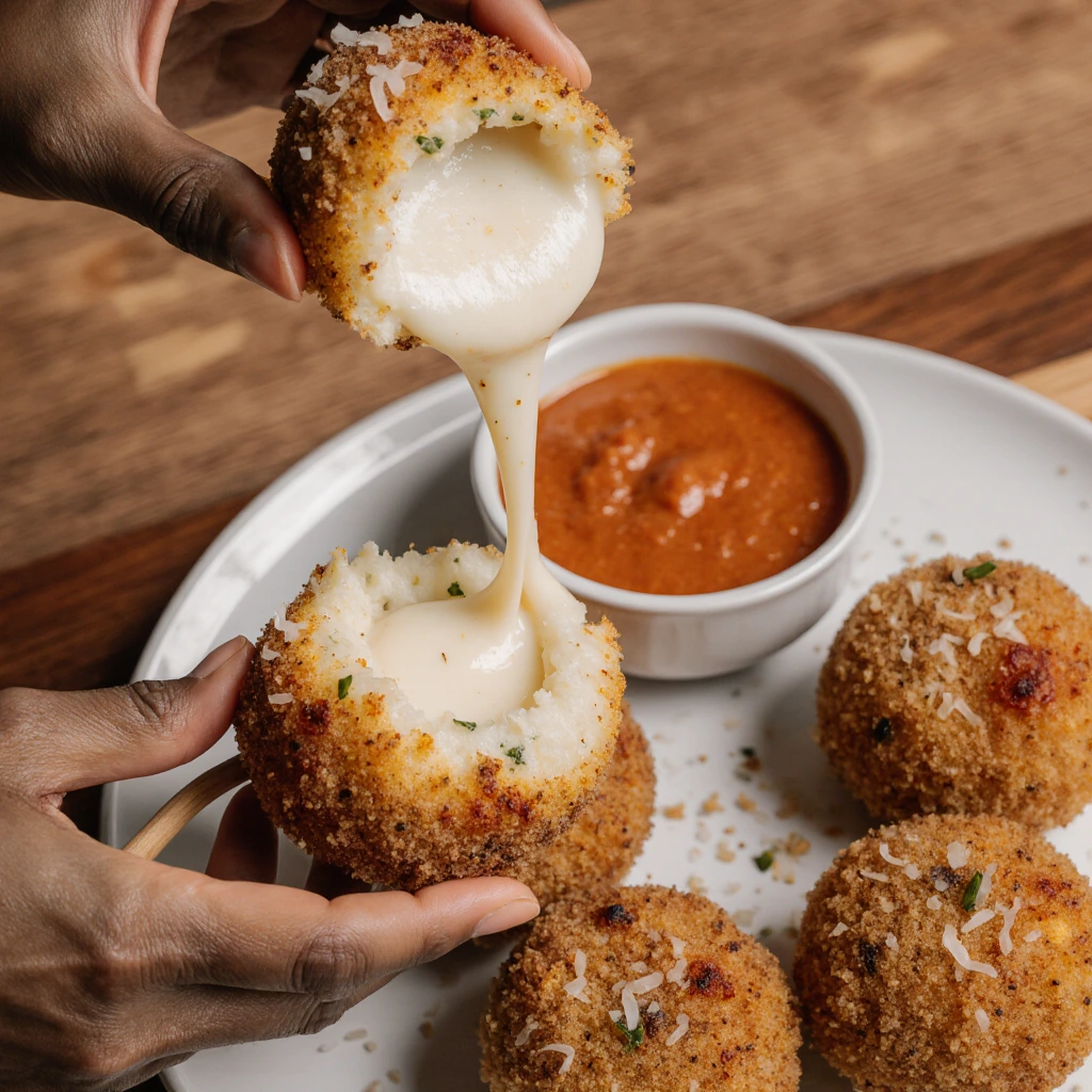 Cheesy-Garlic-Potato-Bites