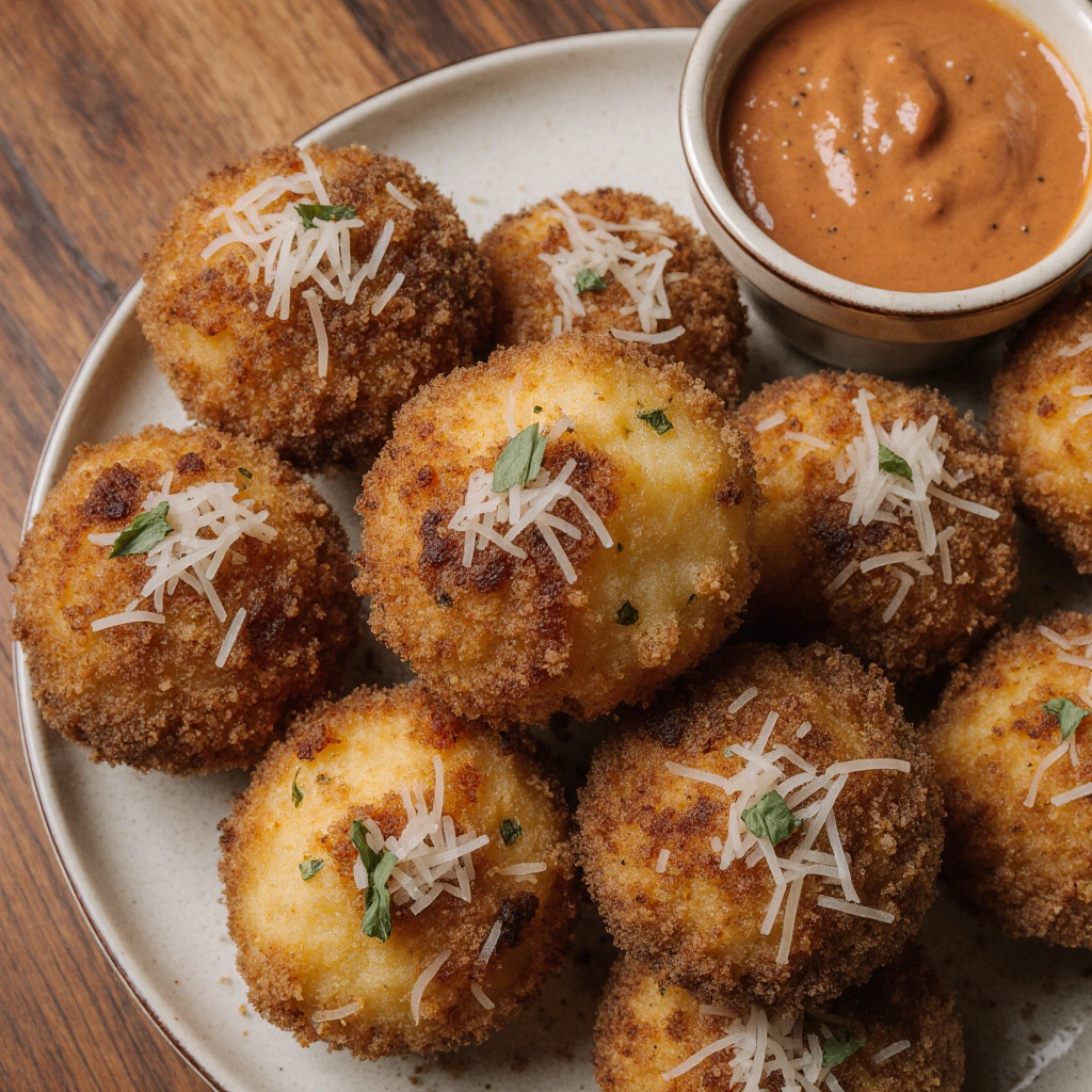 Cheesy-Garlic-Potato-Bites