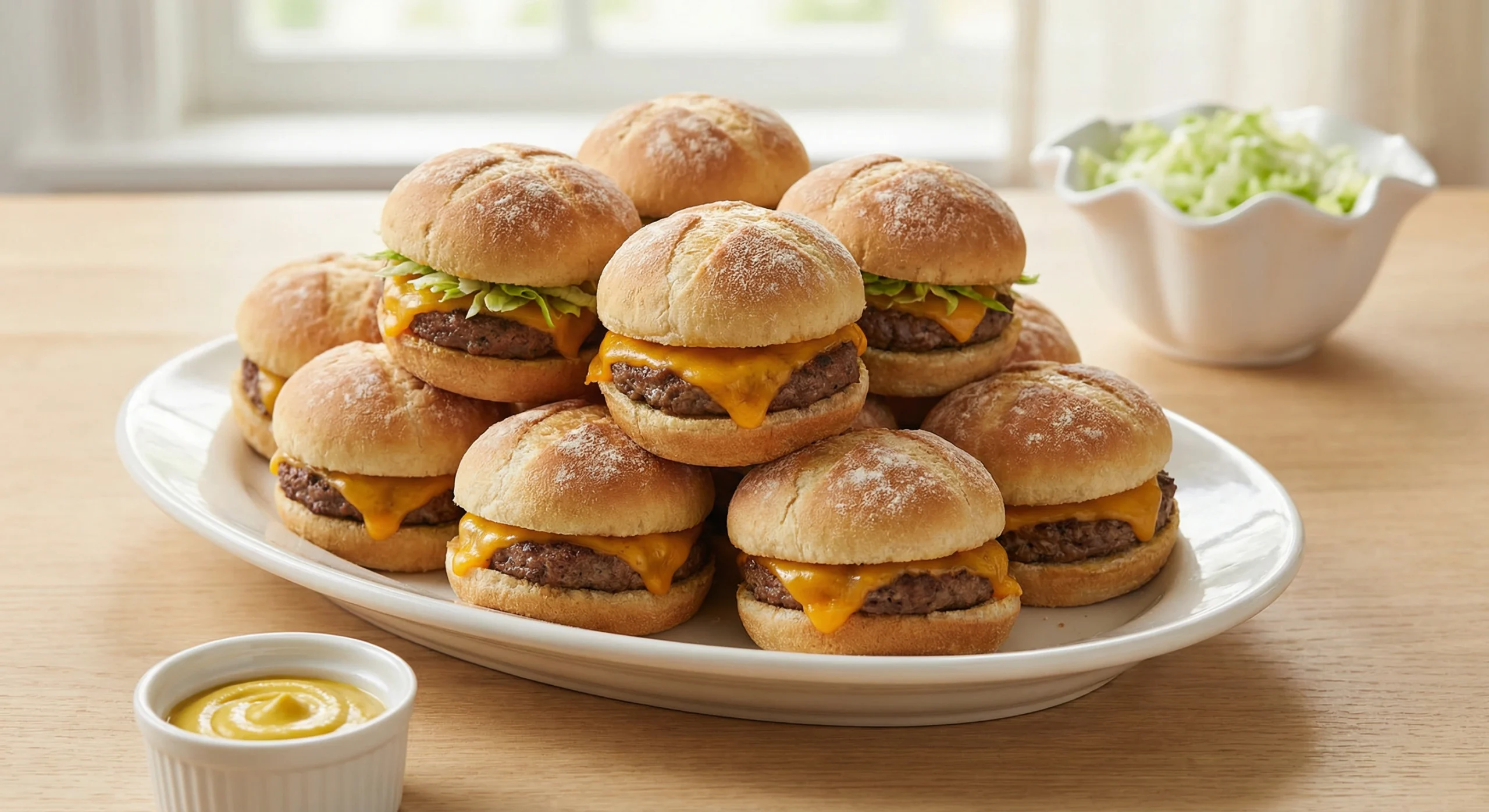 Semolina-Cheeseburger