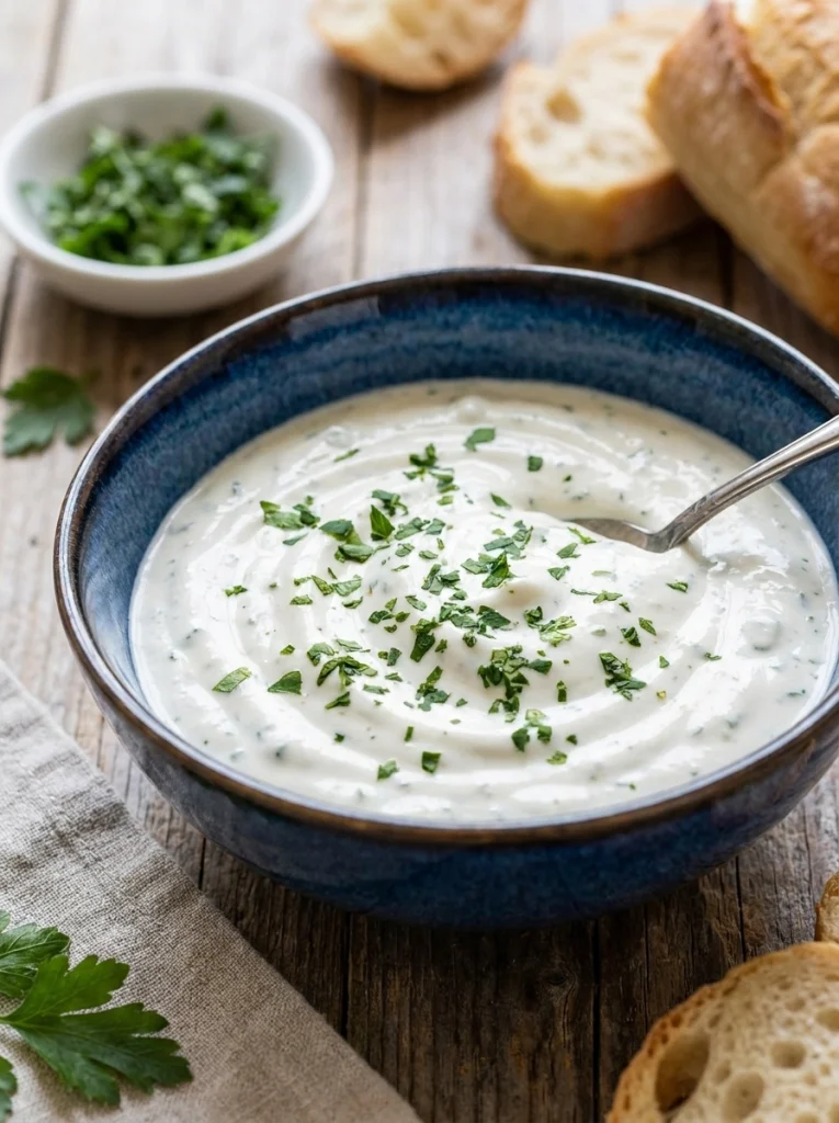 Prepare the Yogurt Sauce