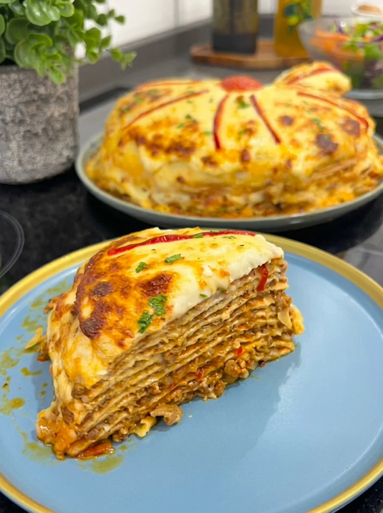 Best Palace Layer recipe for a comforting family dinner with crepes and beef filling