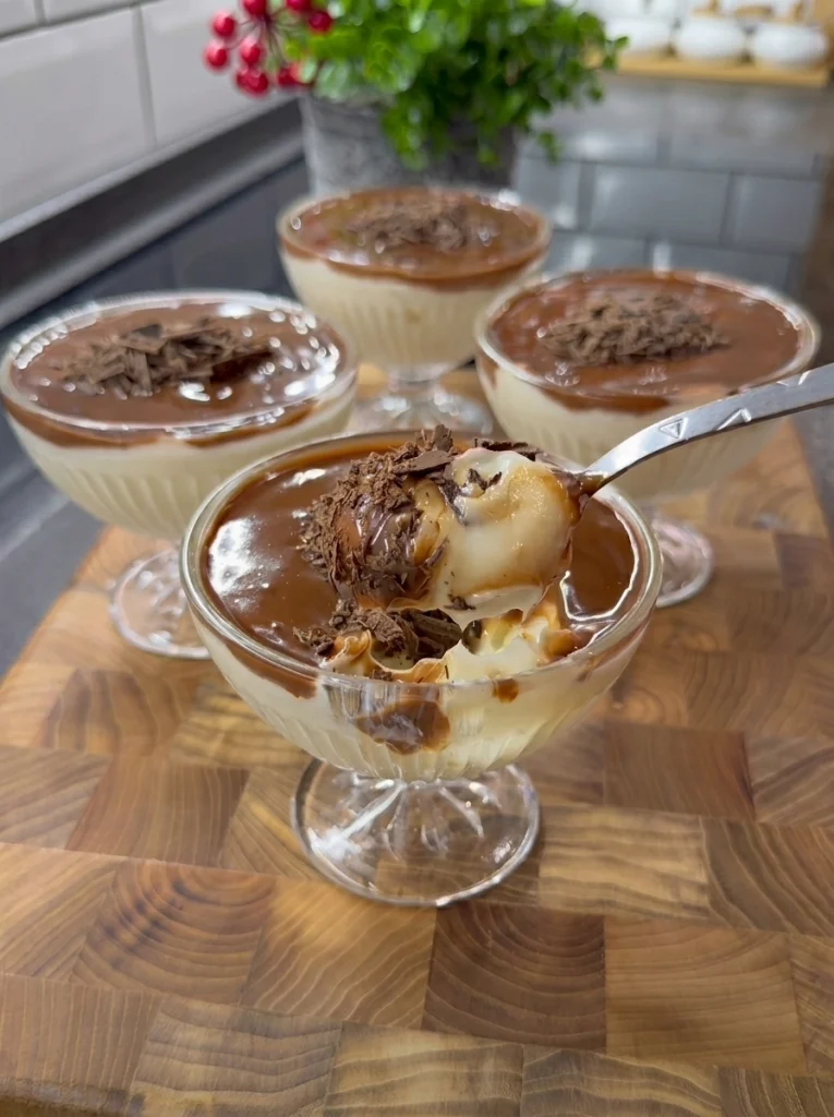 No-Bake Chocolate Biscuit Dessert topped with rich chocolate ganache