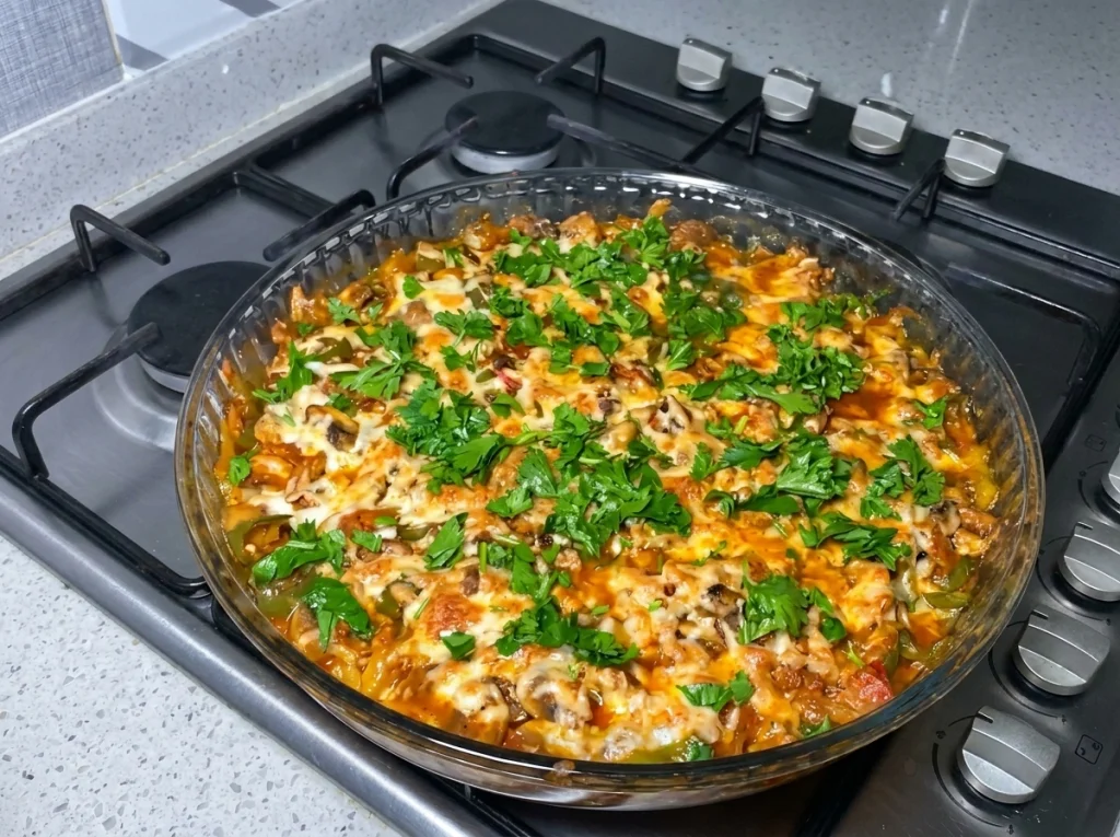 Crispy fried potatoes for beef and mushroom skillet recipe